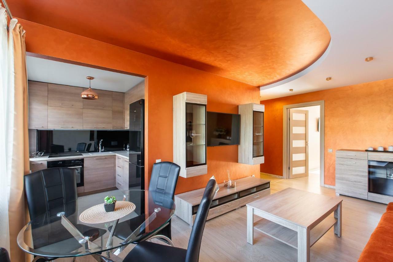 شقة Audros Apartamentai كاوناس المظهر الخارجي الصورة