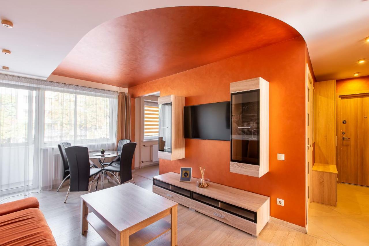 شقة Audros Apartamentai كاوناس المظهر الخارجي الصورة